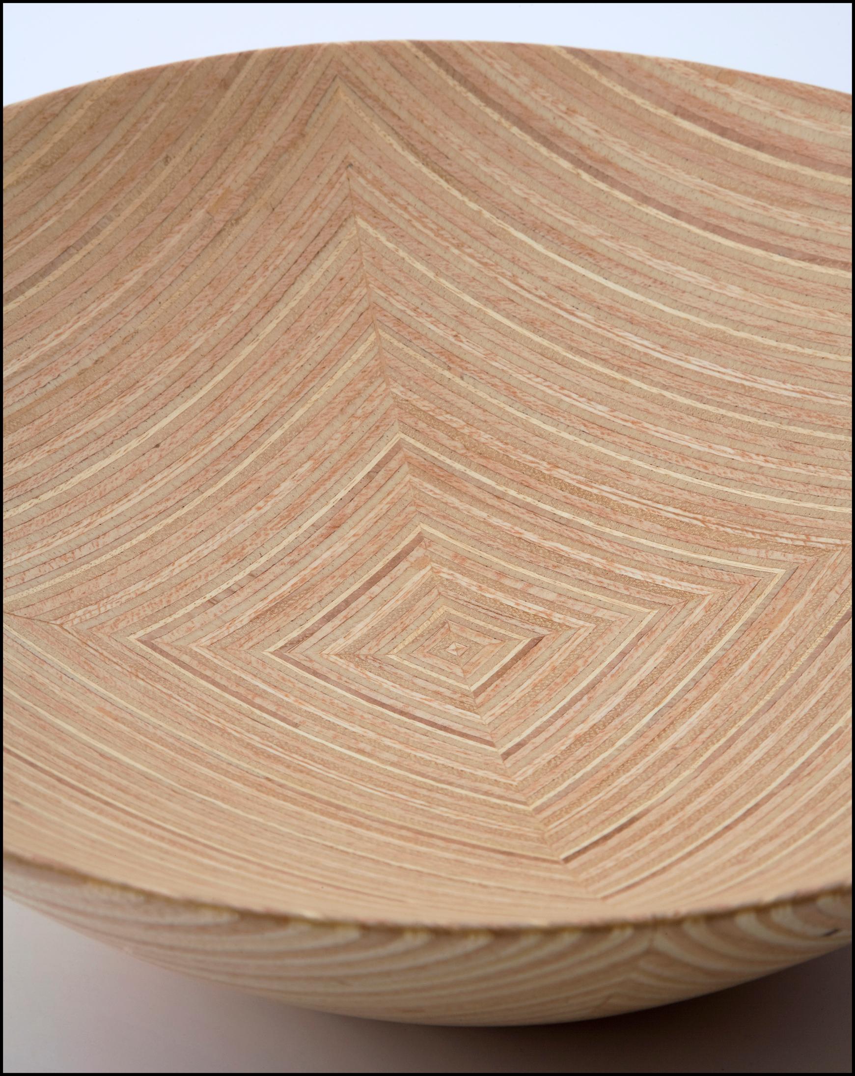 Brazilian Handcrafted Bowl in Hardwood by Julia Krantz and Sao Paulo, 2007