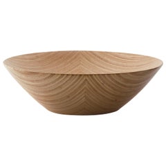 Handcrafted Bowl in Hardwood by Julia Krantz and Sao Paulo, 2007
