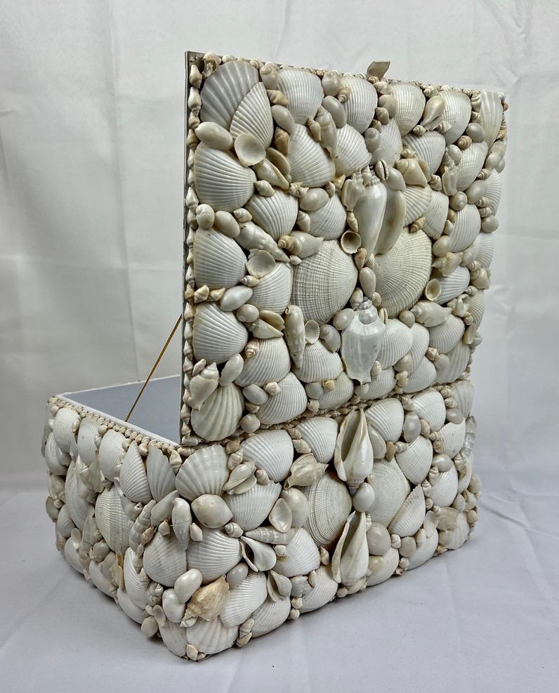 sea shell jewellery box
