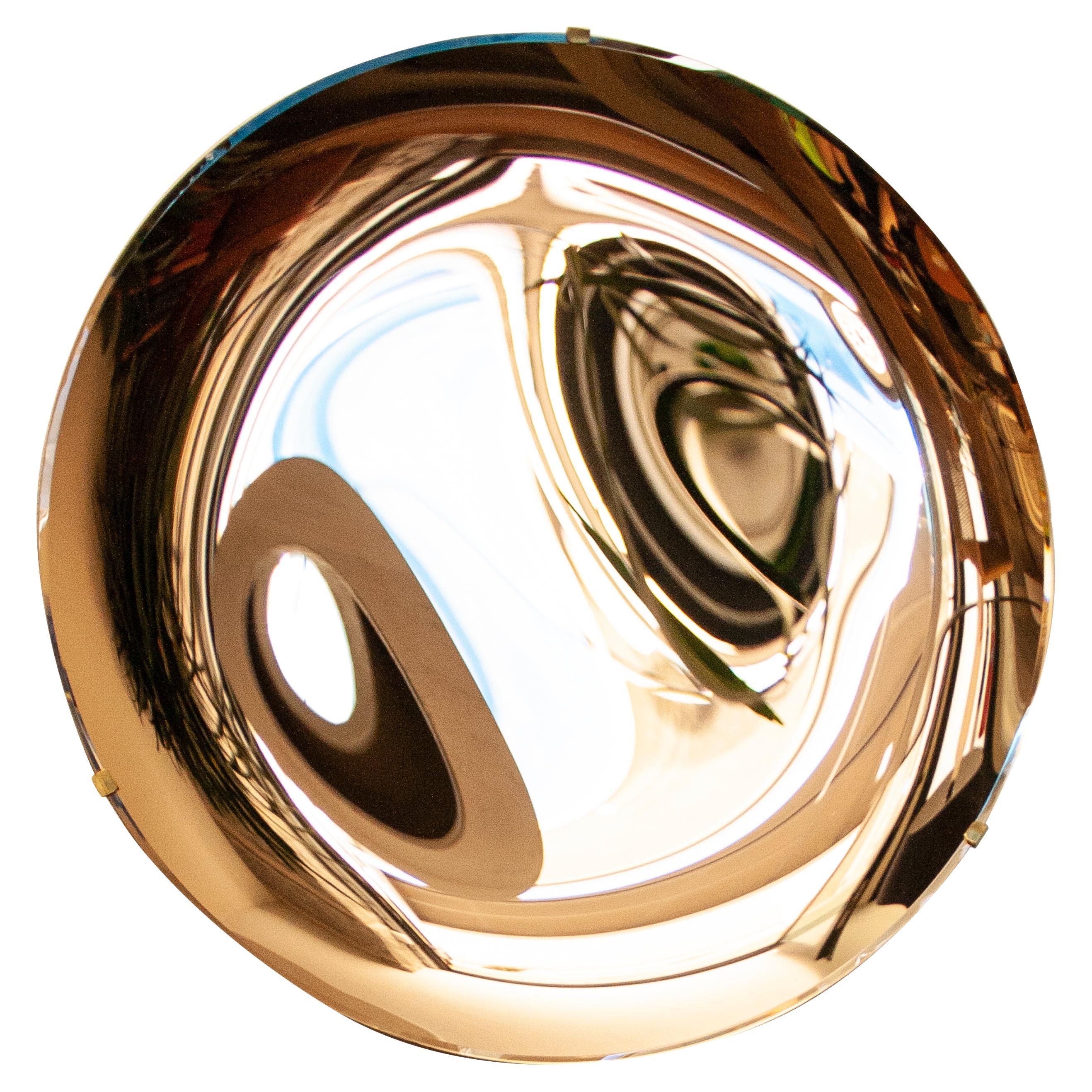 An Italian Hand Blown Murano Glass Mirror at 1stDibs