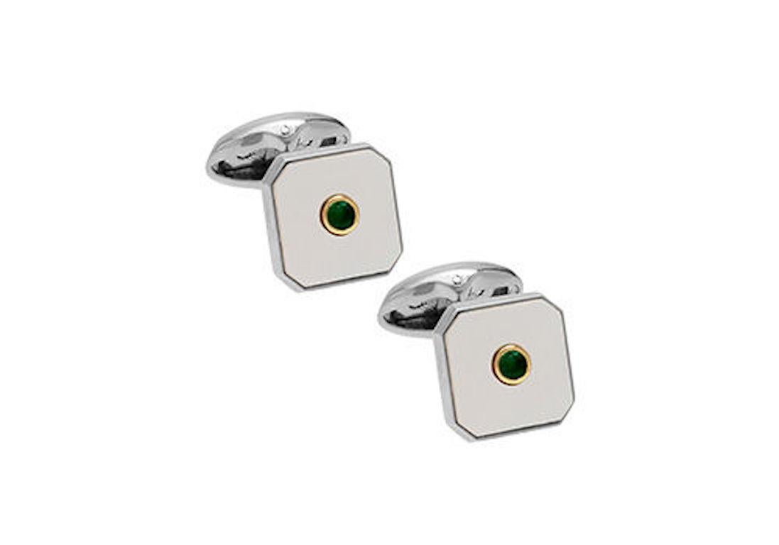 Handcrafted Cuff Links by Philip Kydd In Good Condition For Sale In London, GB