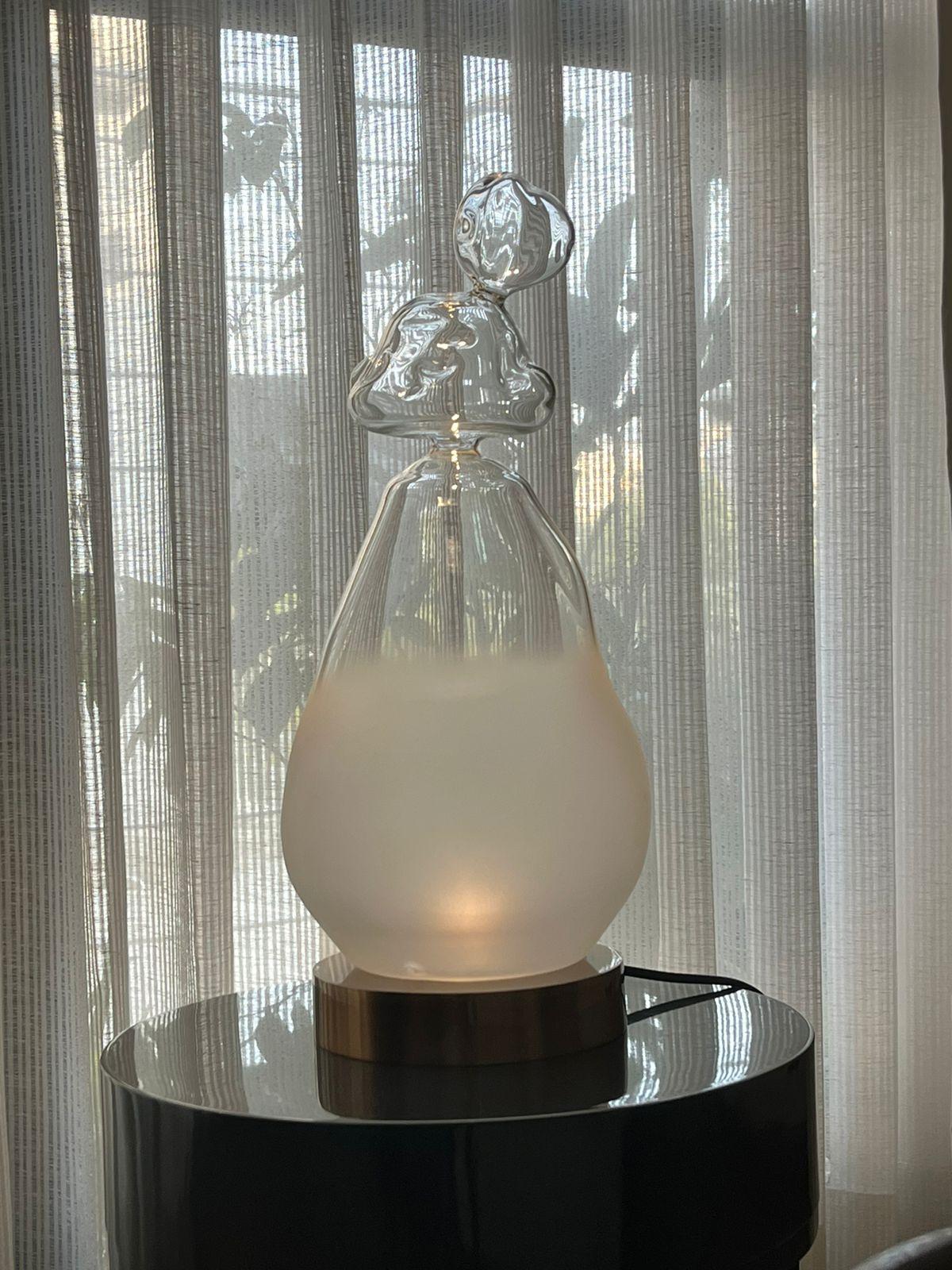 220-240v blowing glass designtable lamp customized