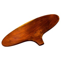 Grand plateau à fromage en bois de Tzalam fabriqué à la main, Taller Maya, Mexique, 2024