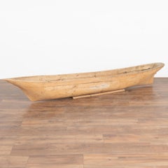 Hand Crafted Large Wooden Model Boat, Denmark circa 1900's