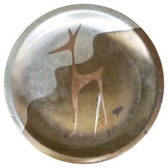Hand Crafted Los Castillo Mixed Metal Tray