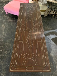 Hand Crafted Neoclassical Alfonso Marina Sofa Table