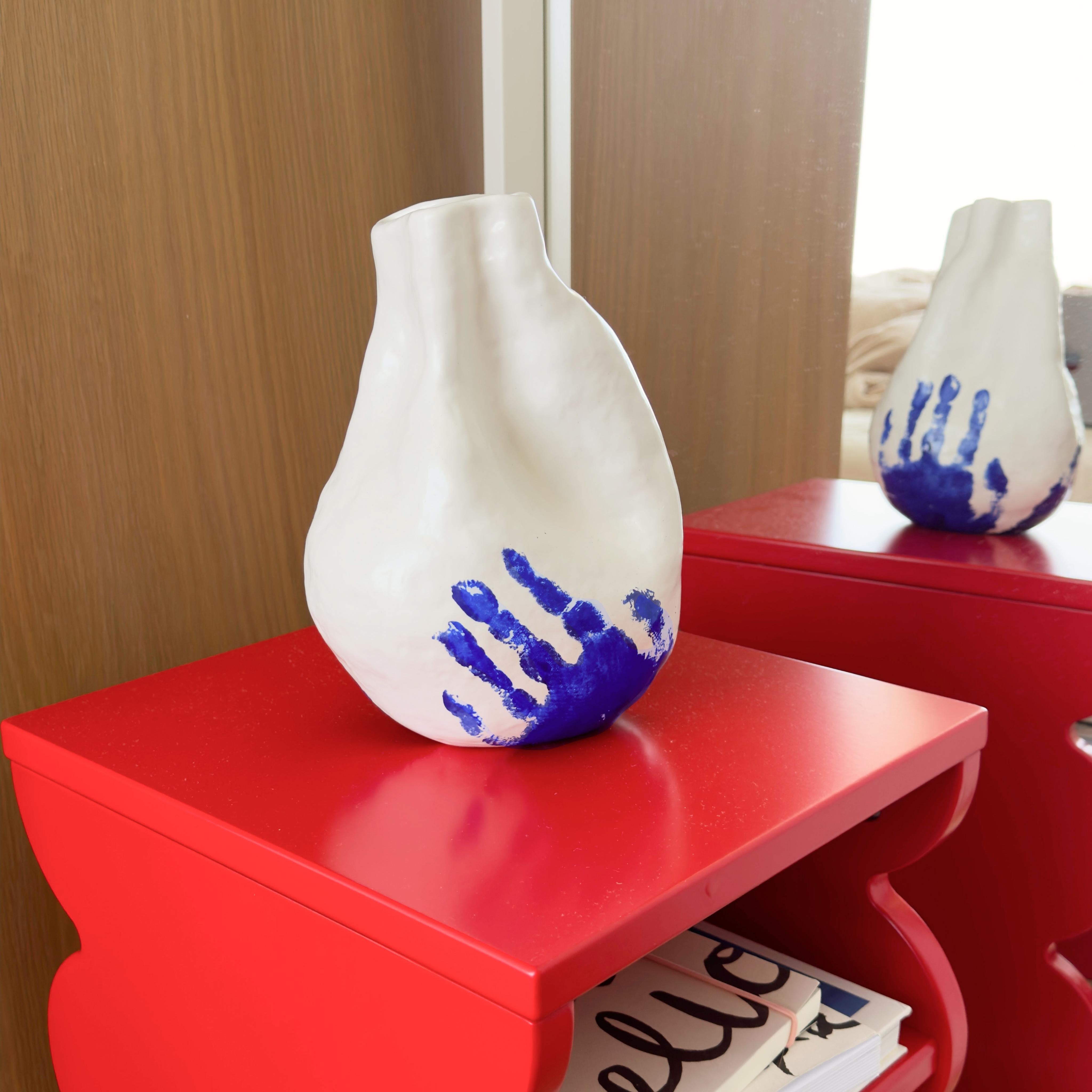 Vase Alexis en porcelaine fabriqué à la main Neuf - En vente à New York, NY