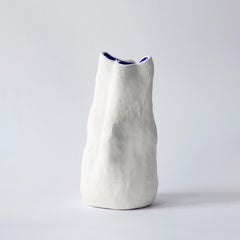Hand-crafted Porcelain White Georgia Vase