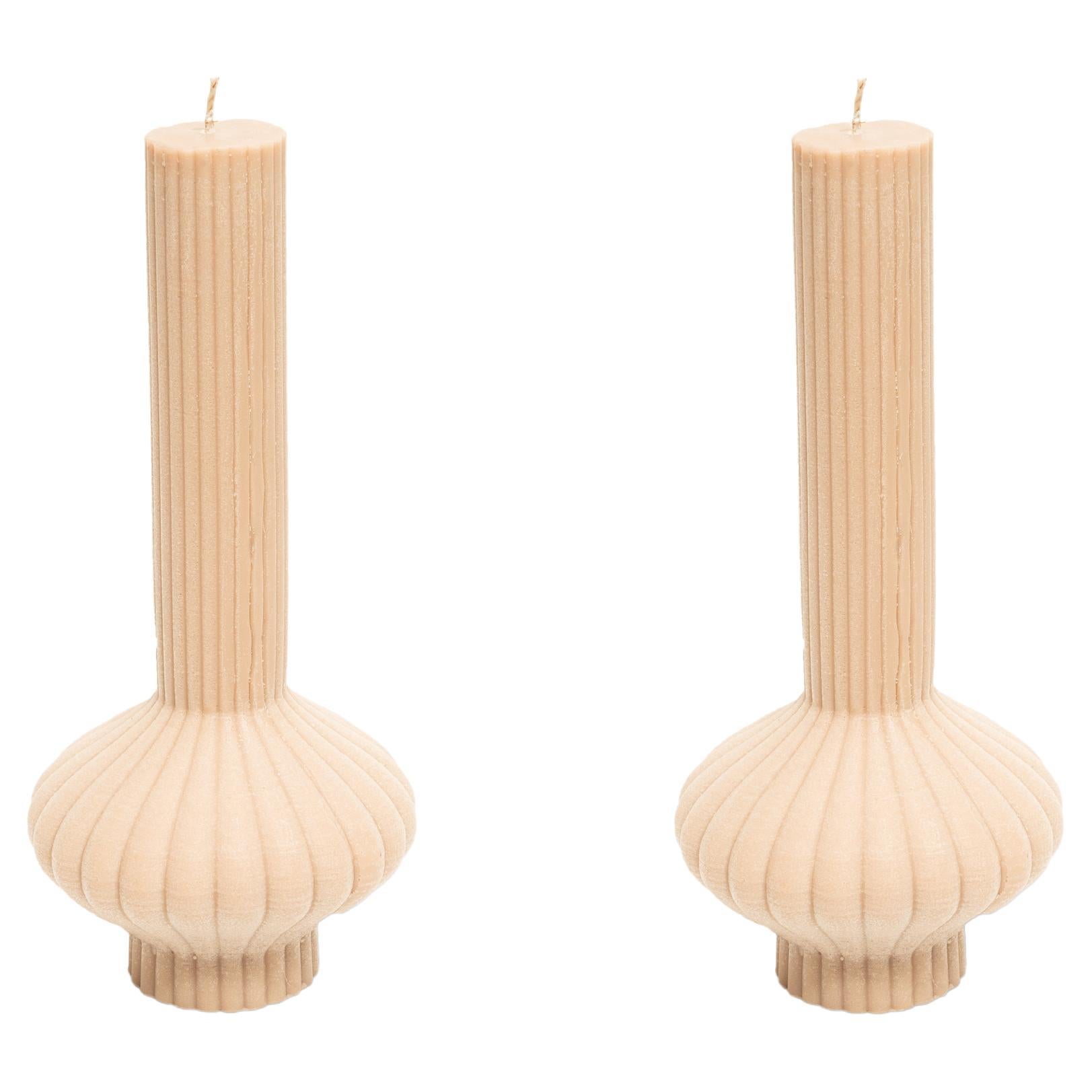 Hand-Crafted Scented Candle Pair by NOKA.DESIGN "A Delicate Belonging"