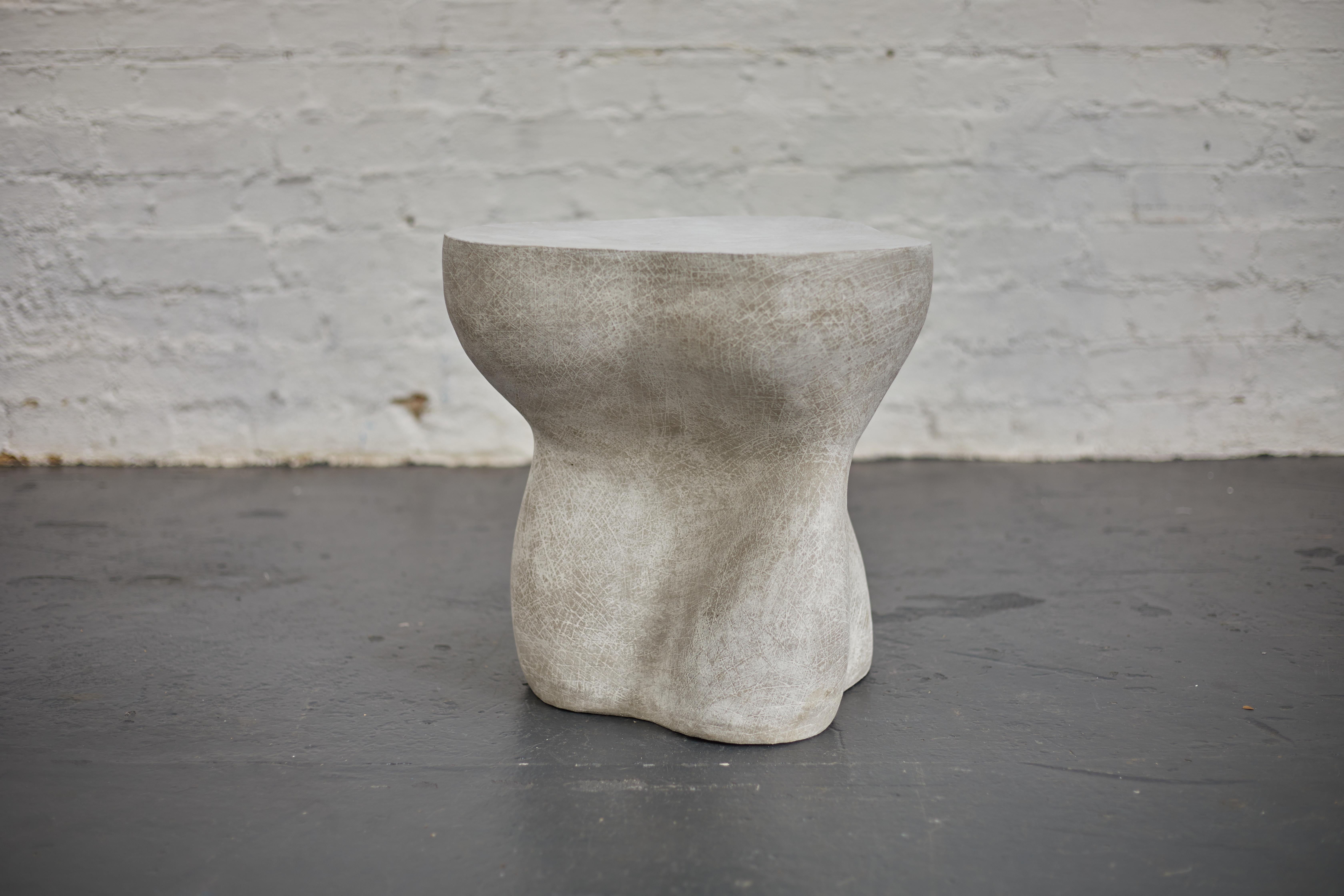 Hand crafted Sculptural Ceramic Side Table In New Condition For Sale In London, GB