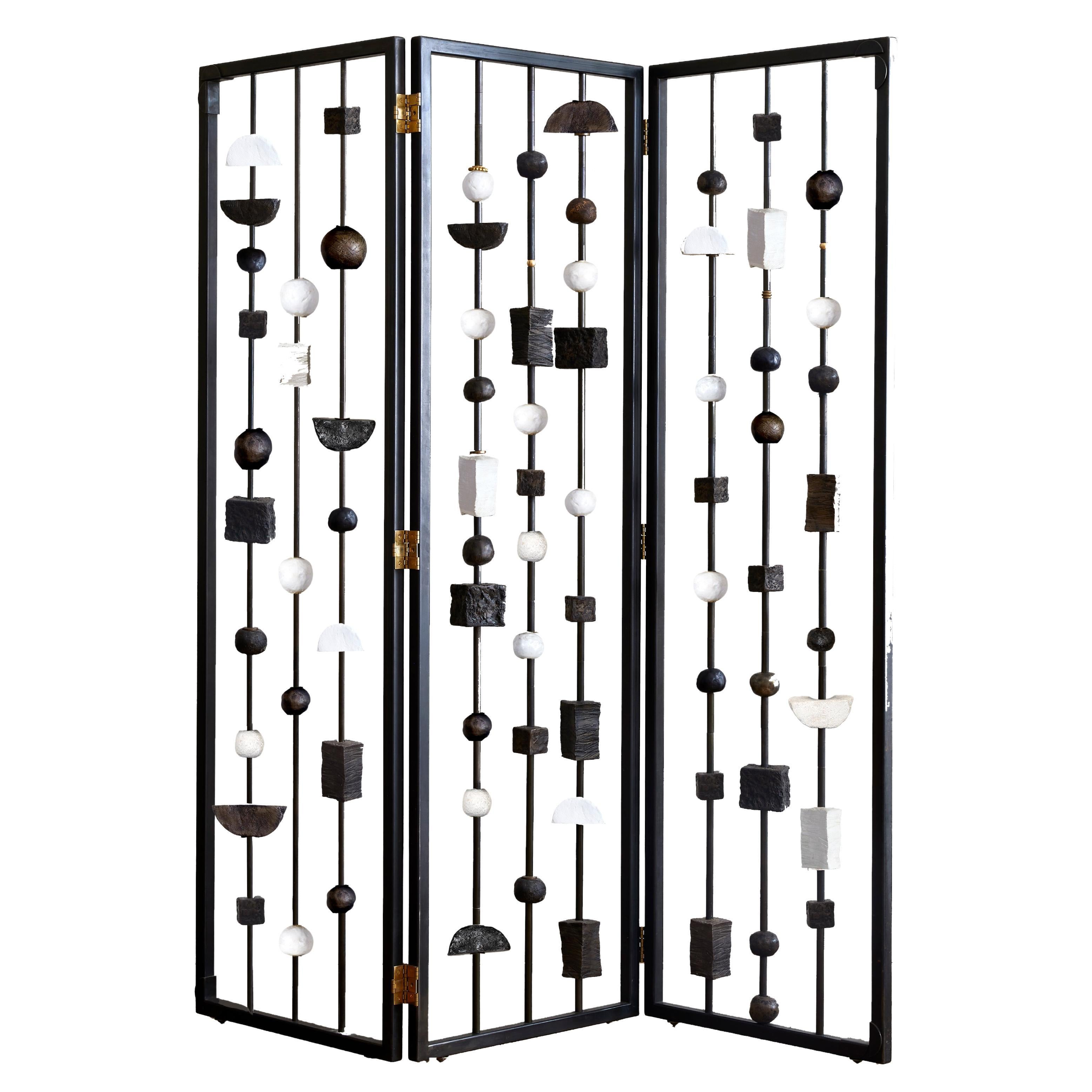 Unique Sculptural Room Divider by Rogan Gregory For Sale at 1stDibs