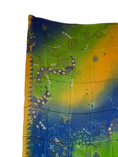 Handgefertigtes Seidentextil mit atemberaubenden Details