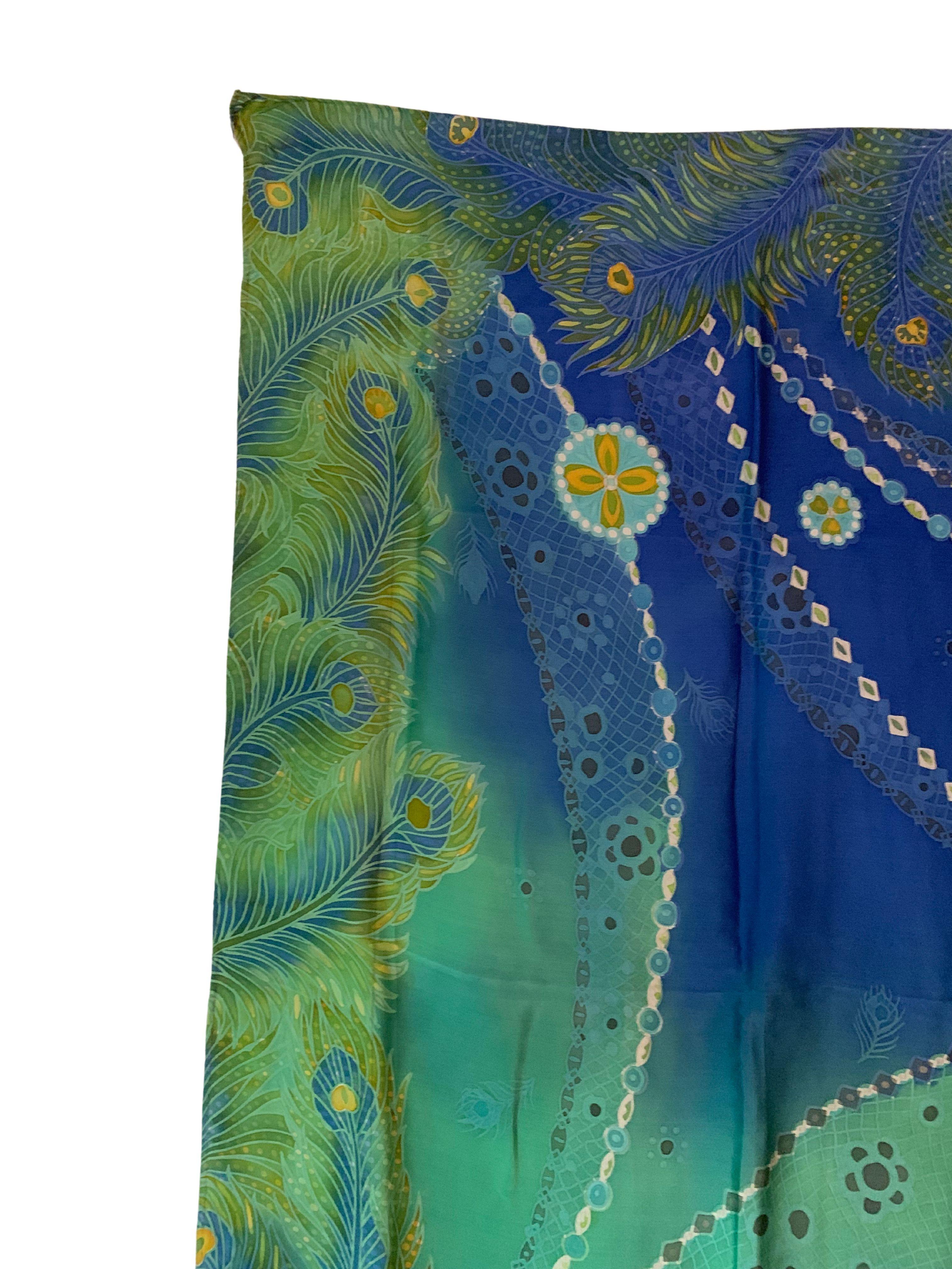 Malaisien Textile en soie fait à la main avec des détails étonnants en vente