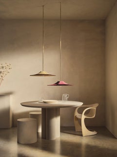 Hand Crafted Simple Shade 01, Deep Trim Double Cloth Pendelleuchte, Ø60cm/23.6in