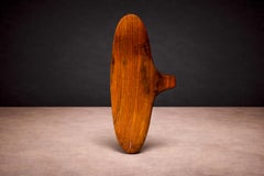 Petit plateau à fromage artisanal en bois de Tzalam, Taller Maya, Mexique, 2024