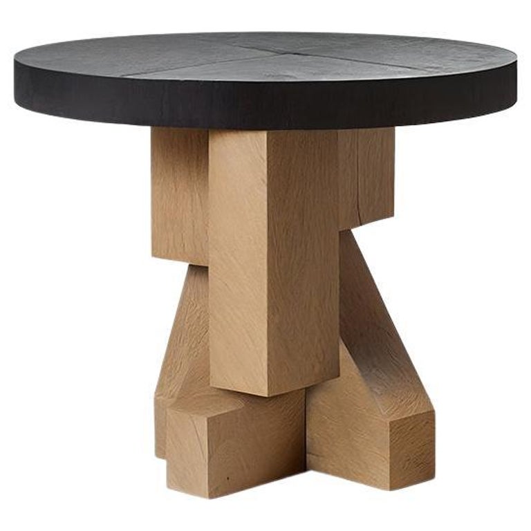 Table D'Appoint Massive En Acacia Thaïlandaise - Tabouret Hauteur 51 Cm TOPBOS
