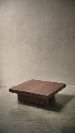 Hand-Crafted Solid Thick Oak Rectangular Coffee Table by Nono Fundamenta 20