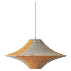 Pendentif Arlequin Solitaire 01, fabriqué à la main, Ø60cm/23.6in