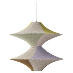 Colgante Artesanal Solitario 02 Arlequín, Ø60cm/23,6in