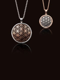 Handcrafted Sustainable Ethical Recycled Locally Sourced 'Mandala' Pendantsc