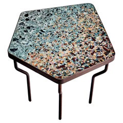 Hand-crafted Terrazzo Coffee Table "Prince Dave" by Felix Muhrhofer, Austria Hand-crafted Terrazzo Coffee Table "Prince Dave" by Felix Muhrhofer, Austria