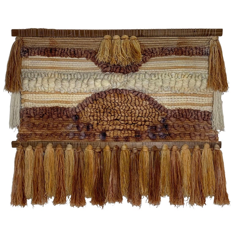 Photo inspiration: Visual Reference: Handcrafted Textile Wall Hanging Weaving Circa 1970S At 1Stdibs