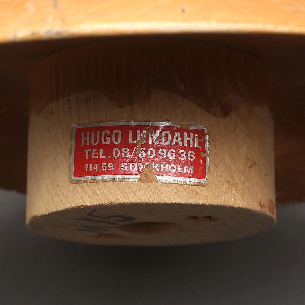 Stampo per cappello vintage realizzato a mano in pino di Stoccolma, Svezia in vendita 2