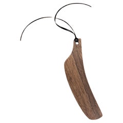 Hand-Crafted Walnut Bookmark by Sam Maloof, American Design, 2000s