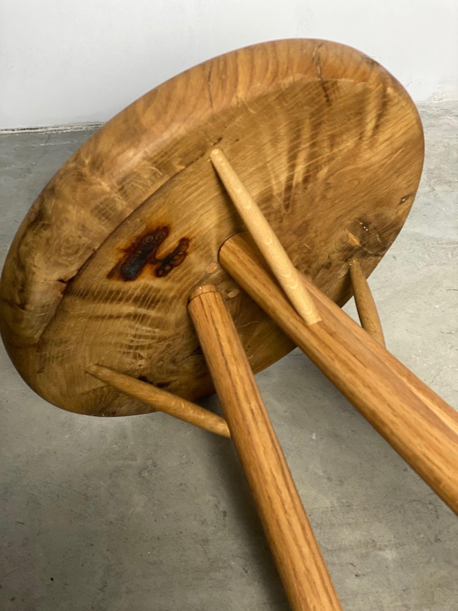Hand-Crafted White Oak Burl Table by Michael Rozell, USA, 2021 In New Condition For Sale In Berlin, DE