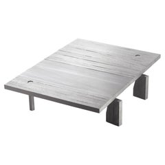Mesa de madera artesanal "BRUTALISTA 01" de Marc Meeuwissen