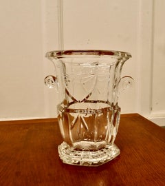 Hand Cut Crystal Champaign Ice Bucket, Wine Cooler