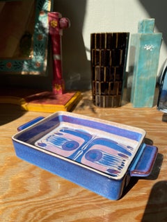 Royal Copenhagen Handdekorierte Vide Poche, 1960er Jahre