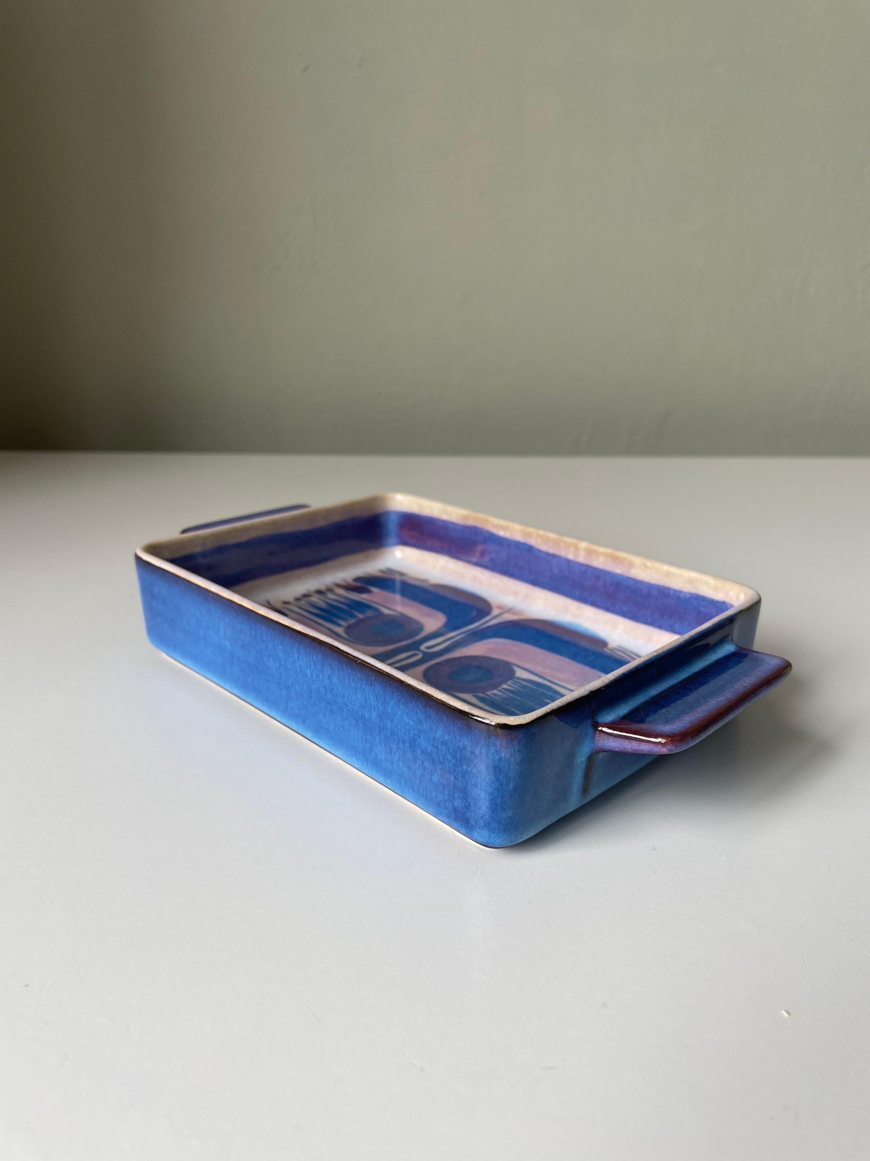 Royal Copenhagen Handdekorierte Vide Poche, 1960er Jahre im Angebot 2