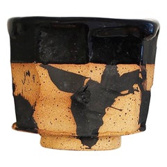 Hand Decorated Stoneware Humble Cup by Lincoln Mayne