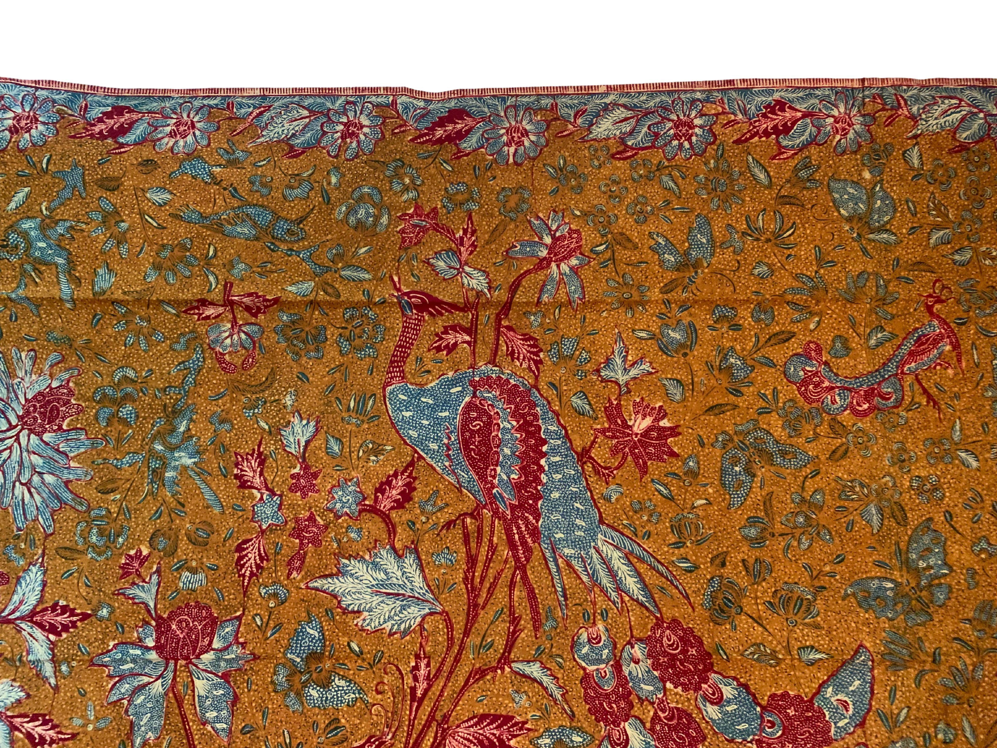 Autre Textile batik dessiné à la main, provenant de Java, Indonésie en vente