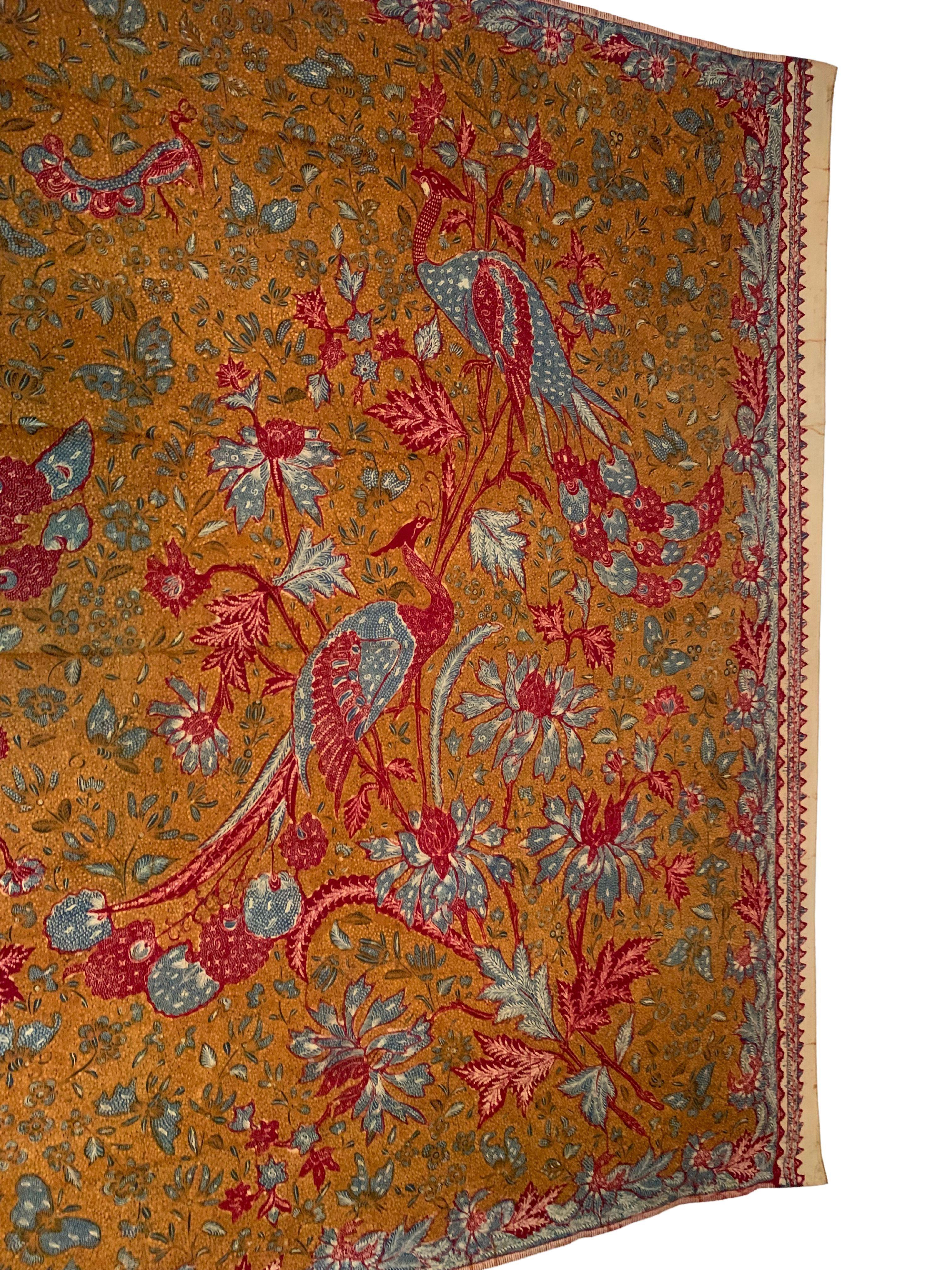 Indonésien Textile batik dessiné à la main, provenant de Java, Indonésie en vente