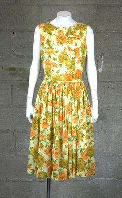 Hand Embroidered 1950's Roswell Dress, Studio VL