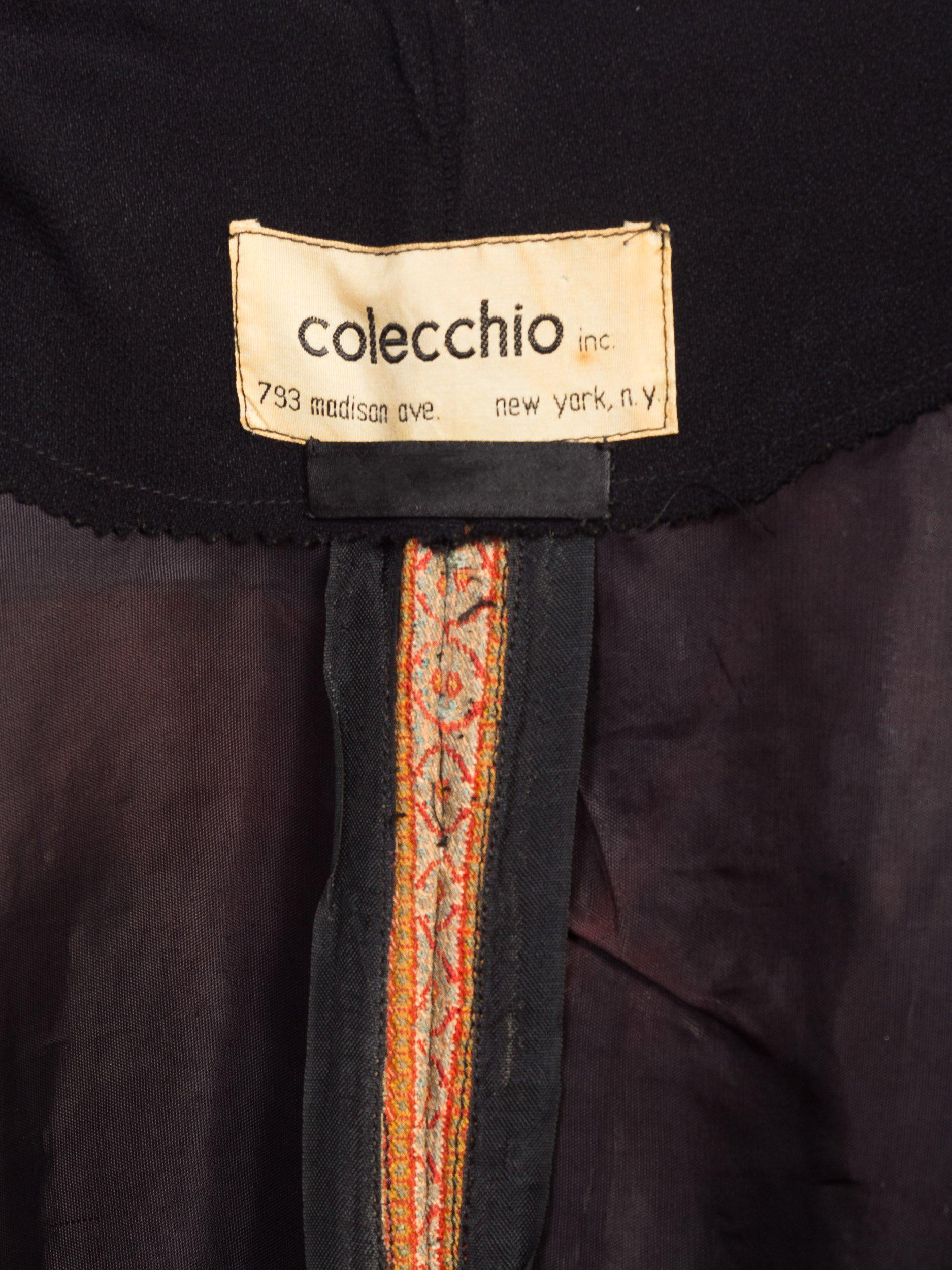 MORPHEW COLLECTION Handbestickter Mantel aus antiker viktorianischer Wolle mit Paisl im Angebot 6