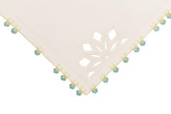 Hand Embroidered & Crochet Placemats (Set of 4)