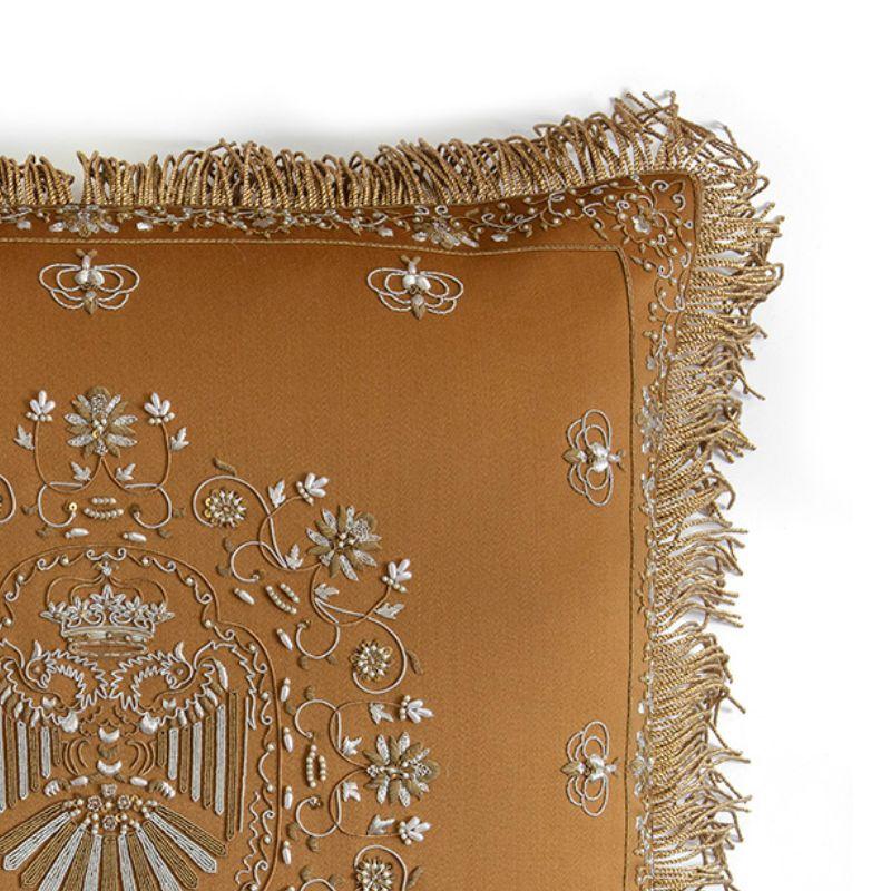 Other Hand embroidered cushion by Beaumont & Fletcher For Sale