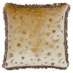 Hand embroidered cushion by Beaumont & Fletcher