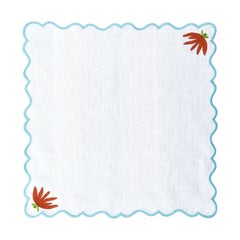 Hand Embroidered Heirloom Petals Napkins
