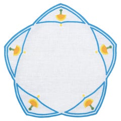 Hand Embroidered Heirloom Petals Placemats (Set of 4)