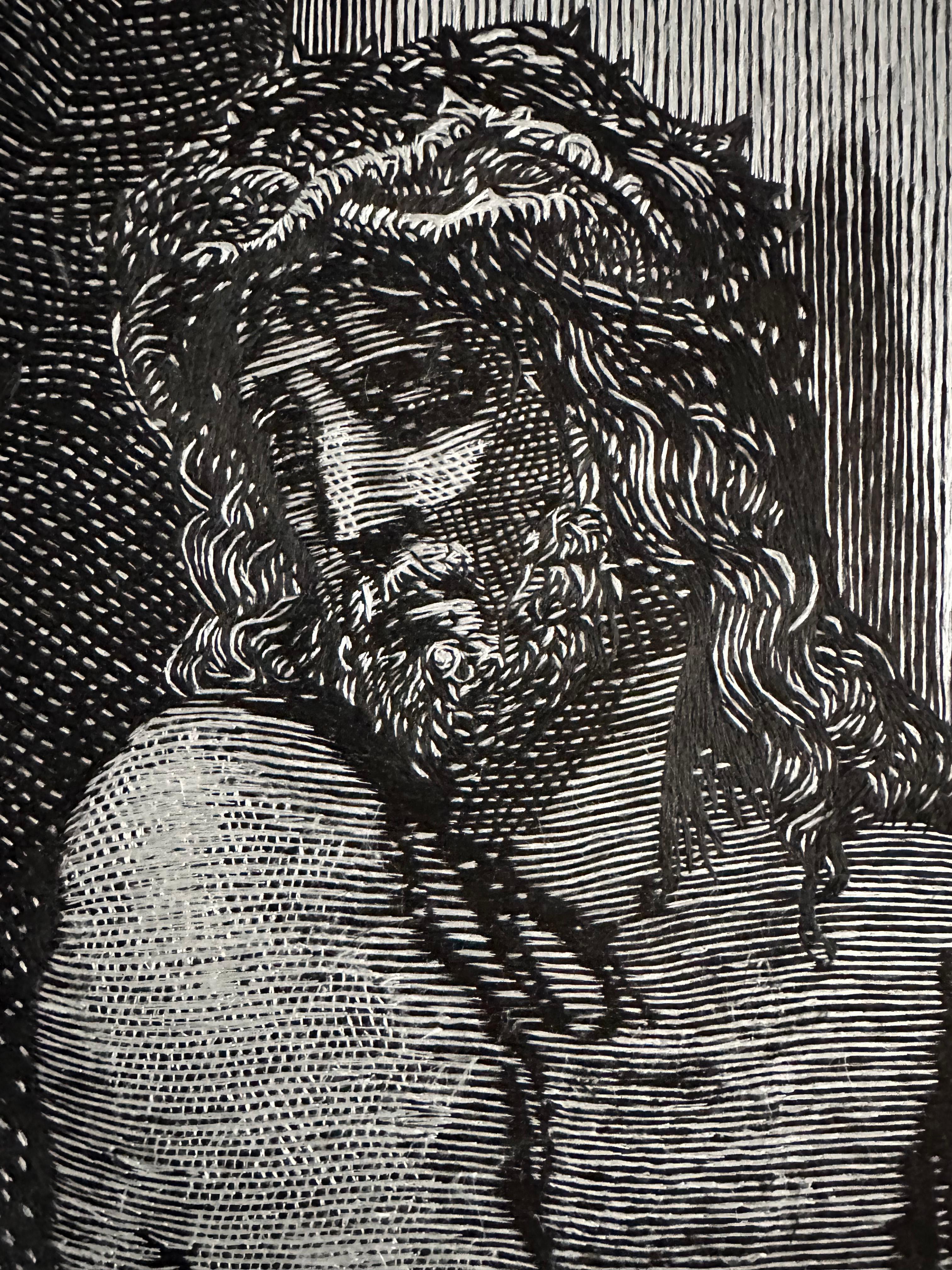 Hong Kong Wall Decoration Handmade Silk Embroidered Tapestry, Jesus For Sale