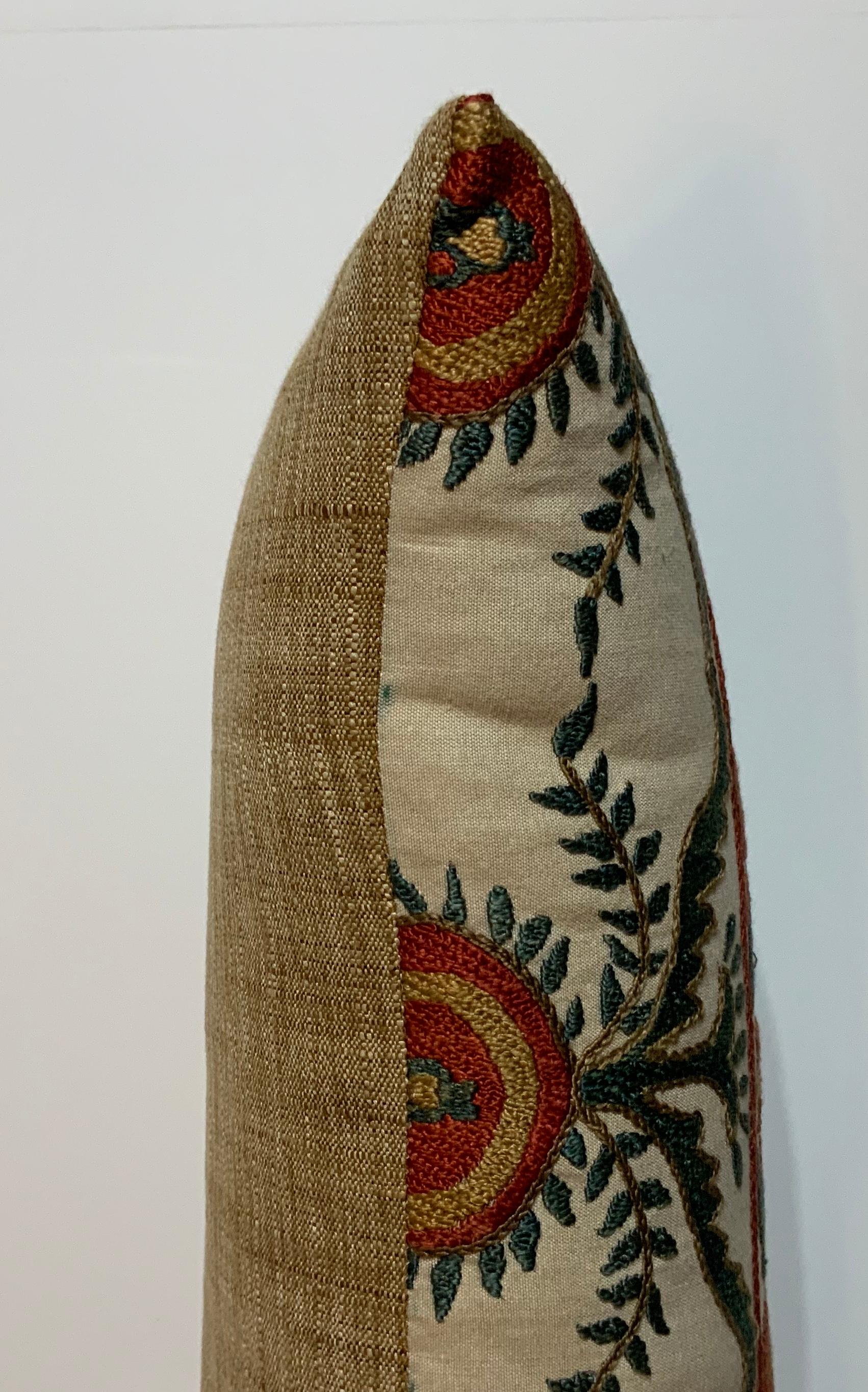 Hand Embroidered Suzani Pillow 1