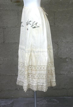 Hand Embroidered Victorian Petticoat, Studio VL