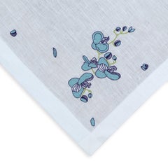 Hand Embroidered Vintage Floral Napkins (Set of 4)
