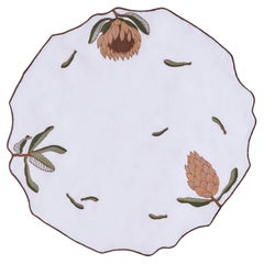 Hand Embroidered Vintage Floral Placemats (Set of 4)