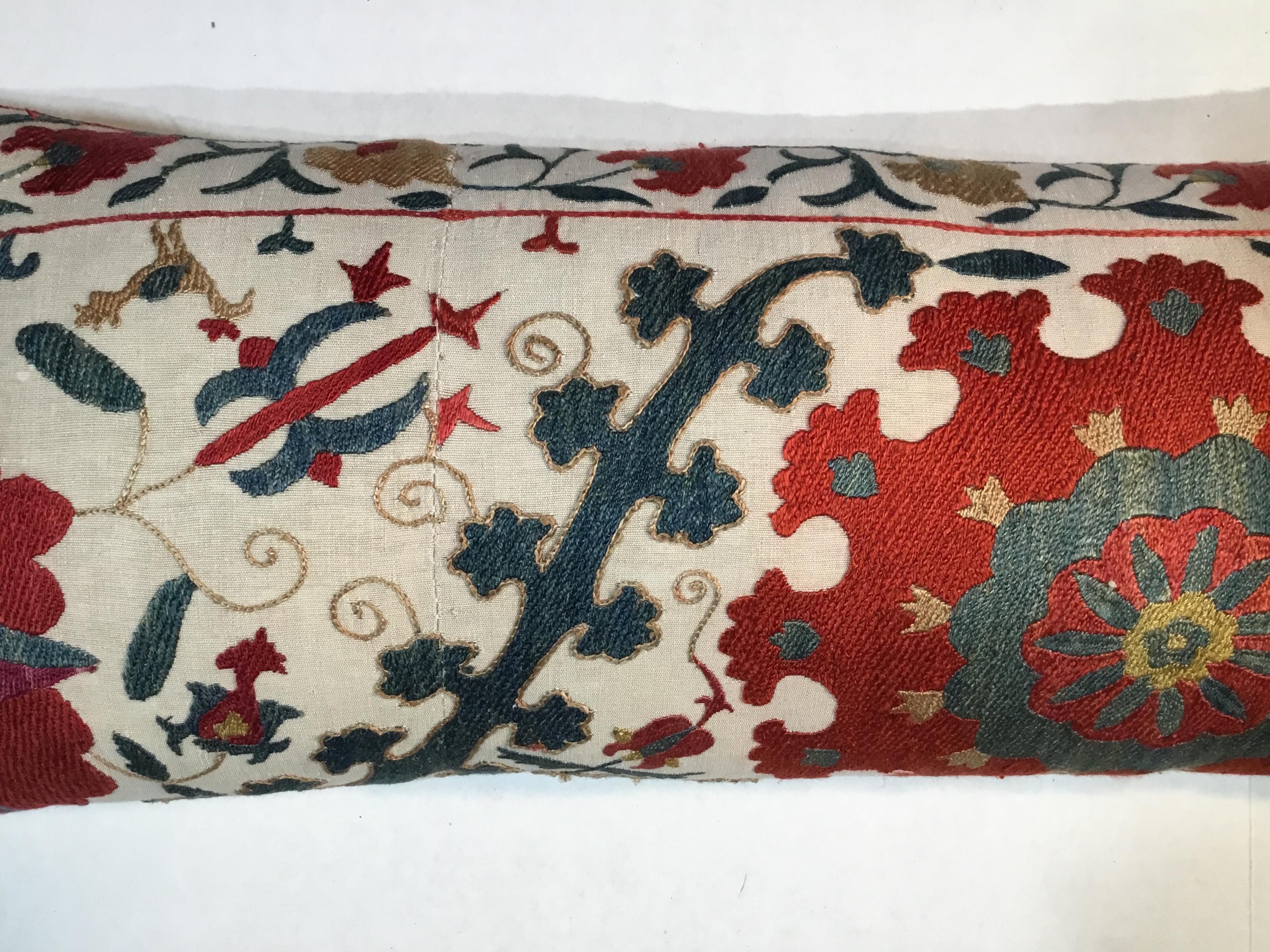Uzbek Hand Embroidery Suzani Pillow