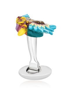 Hand-Enameled Chinese Dragon Cufflinks in Sterling Silver by Fils Unique